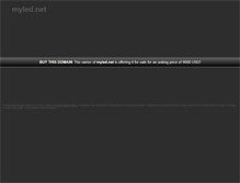 Tablet Screenshot of myled.net