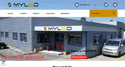 Desktop Screenshot of myled.ch
